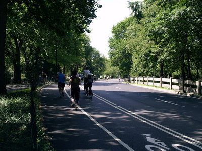 Joggingstråk i Central Park