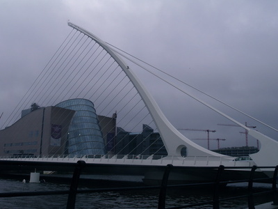Samuel Beckett Bridge invigd januari 2010